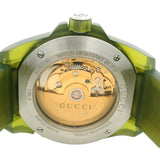 Gucci Dive YA136345 41mm Green Dial Skeleton Rubber Luxury Automatic Watch