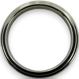 Tiffany & Co Together Collection Solid 950 Platinum Milgrain 3mm Band Wedding Engagement Ring Size 6.5
