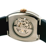 Bulova 98A319 Maquina 40 mm Skeleton Blue Watch Box & Papers