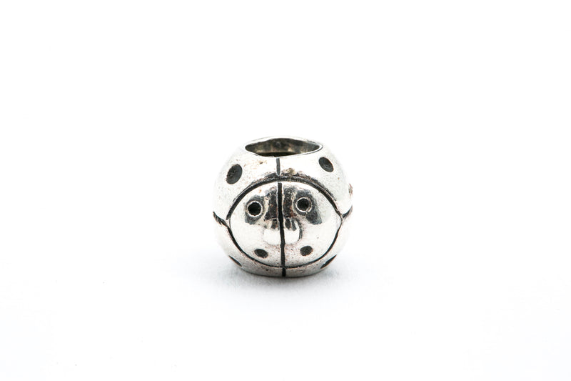 Pandora ALE Retired Ladybug Insect Bead 925 Sterling Silver Bug Charm
