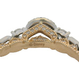 Enchanted Disney Jasmine 1ctw Two Tone 14kt Gold Diamond Engagement Ring Sz 7.5