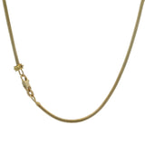 Vintage UnoAerre Italian Solid 14kt Yellow Gold 1.36ctw Marquise Diamond and Emerald 15" Collar Necklace