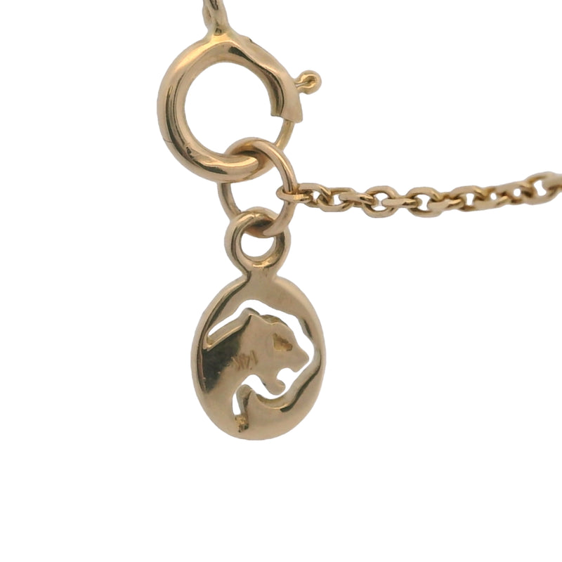 EFFY Solid 14kt Yellow Gold Blue Topaz and Small Diamond 18" Station Pendant Necklace