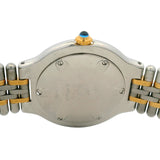 Cartier 123000P Must 21 31mm Ivory Dial Gold Plated Stainless Steel Quartz Watch