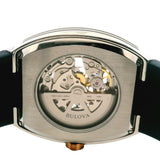 Bulova 98A319 Maquina 40 mm Skeleton Blue Watch Box & Papers