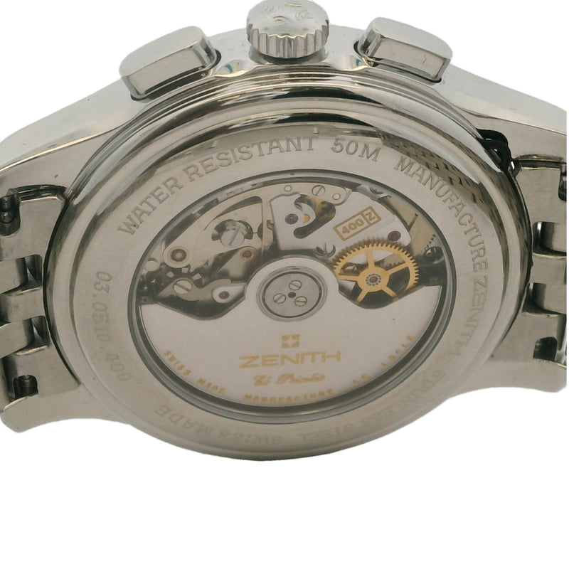 Zenith El Primero Class 03.0510.400 40mm Stainless Steel Black Dial Chronograph Watch