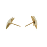 Vintage 1983 Tiffany & Co Solid 18kt Yellow Gold 5 Point Star Stud Earrings