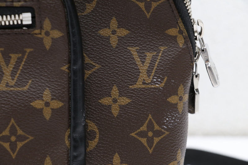 Louis Vuitton Josh Backpack Monogram Macassar Brown/Black