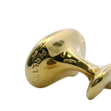 Vintage Tiffany & Co Elsa Peretti Solid 18kt Yellow Gold 21mm Kidney Bean Design Cufflinks