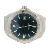 Tag Heuer Aquaracer WAY1112 41mm Blue Dial Stainless Steel Quartz Watch
