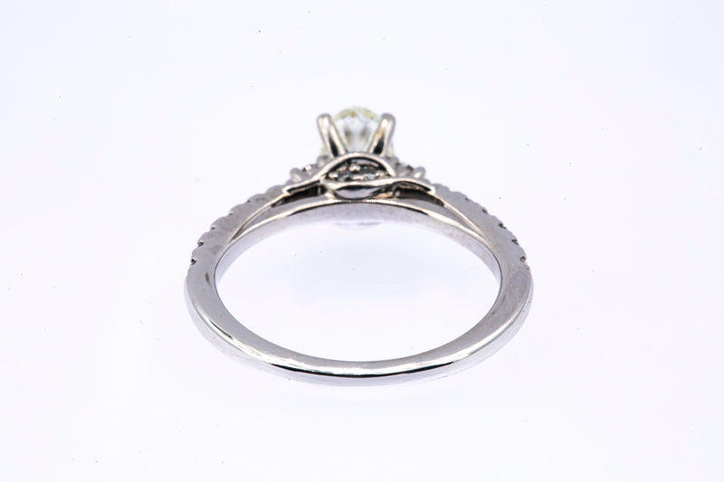 Kay Ever Us Collection Diamond 5/8 CT TW 14K 585 White Gold Engagement Ring Sz 5