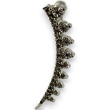White Gold Diamond Crawler 10k 417 Earriings