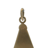 Vintage Solid 14kt Yellow Gold LA Dodgers Sports Baseball Charm