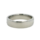 Diana Solid 950 Platinum Tension-Set .10ctw Diamond Men's 6mm Band Ring Size 11