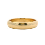 Tiffany & Co Forever Solid 18kt Yellow Gold 4.5mm Wedding Band Size 9