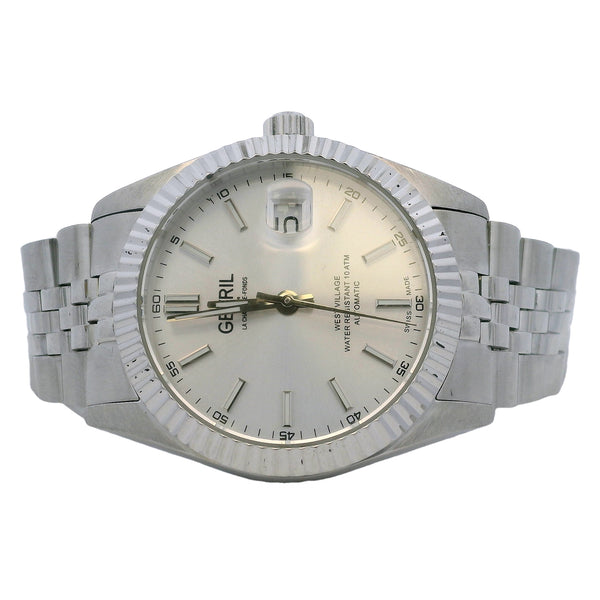 Gervil 48902 West Village Stainless Steel 40mm Automatic Watch
