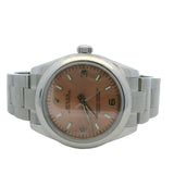 Rolex Oyster Perpetual 177200 Datejust 31mm Salmon Pink Dial Steel Watch