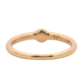 Retired Pomellato Solid 18kt Rose Gold Moonstone and Diamond M’ama non M’ama Ring Size 6