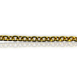 SMC Solid 14kt Gold 18" Diamond Station Necklace with 0.40ctw White Diamonds