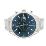 Tag Heuer Carrera Calibre 16 CBK2112 41mm Blue Dial Stainless Steel Watch