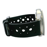 Unimatic L'Eroica U1-ER 081/300 41mm Red Dial Black Leather Steel Watch