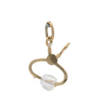 Vintage Solid 10kt Yellow Gold Ice Tongs Dangle Charm