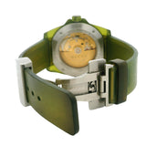 Gucci Dive YA136345 41mm Green Dial Skeleton Rubber Luxury Automatic Watch