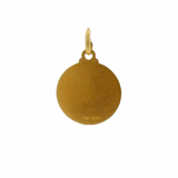 Italian Solid 18kt Yellow Gold Saint John The Baptist Christian Charm Pendant