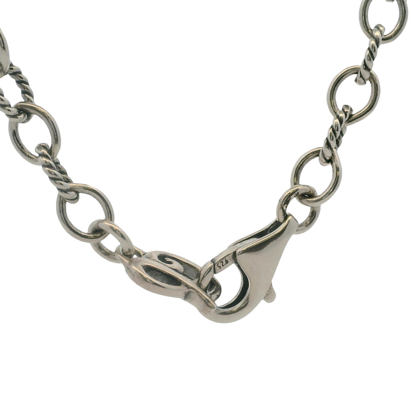 Carolyn Pollack 925 Sterling Silver Lasting Connection Relios 16" Necklace