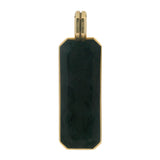 David Yurman Solid 18kt Yellow Gold and Forged Carbon Streamline® Ingot Amulet Pendant