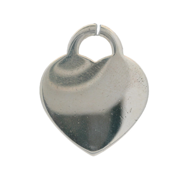 Tiffany & Co 925 Sterling Silver Please Return To Tiffany New York Heart Tag Pendant