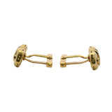 Bulgari Bvlgari Solid 18kt Yellow Gold Doppio Cuore Knot 19g Cufflinks Made in Italy