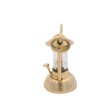 Vintage Solid 14kt Yellow Gold Lantern Lamp Detailed Dangle Charm