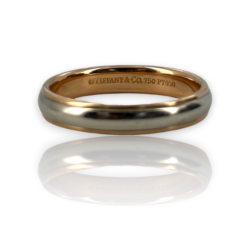 Tiffany and co 750 ring discount