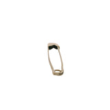 Vintage Solid 10kt Yellow Gold Large Safety 2.2" Diaper Pin