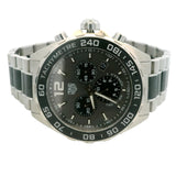 Tag Heuer Formula 1 CAZ1011.BA0843 43mm Gray Dial Steel Quartz Chrono Watch