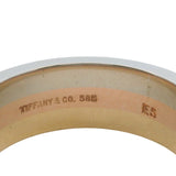 Vintage Tiffany & Co Trinity Solid Tri-Tone 14kt Gold 6.5mm Band Ring Size 6