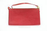 Louis Vuitton Epi Leather Red Pochette AR1004