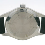 IWC Pilot Watch Mark XVII 41mm Black Dial Stainless Steel & Leather Band Watch