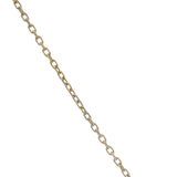 Pandora Solid 14kt Yellow Gold Lab Grown Diamond Horseshoe Pendant on 17.5" Chain
