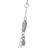 Jane Seymour Solid 14kt White Gold 0.50ctw Open Hearts Diamond 20" Necklace