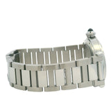 Cartier Pasha 4266 41mm Silver Dial Stainless Steel & Leather Watch Box & Papers