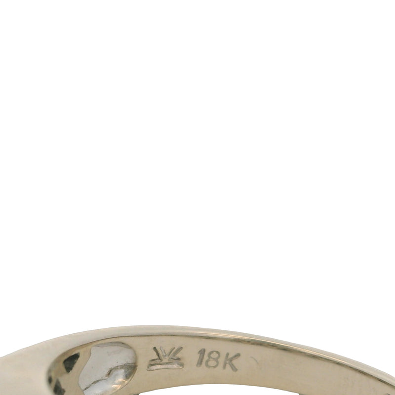 LeVian Solid 18kt White Gold and Baguette and Round 1.91ctw Diamond Cluster Ring Size 9.75