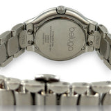 Ebel Beluga 9258N2s Diamond 30mm Silver Dial Stainless Steel Watch