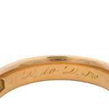 Antique 1908 Solid 18kt Yellow Gold Comfort Fit 4.5mm Band Ring Size 7