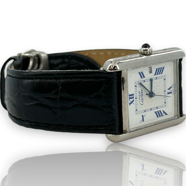 Cartier Must de Cartier 2414 25mm Sterling Silver Quartz Watch