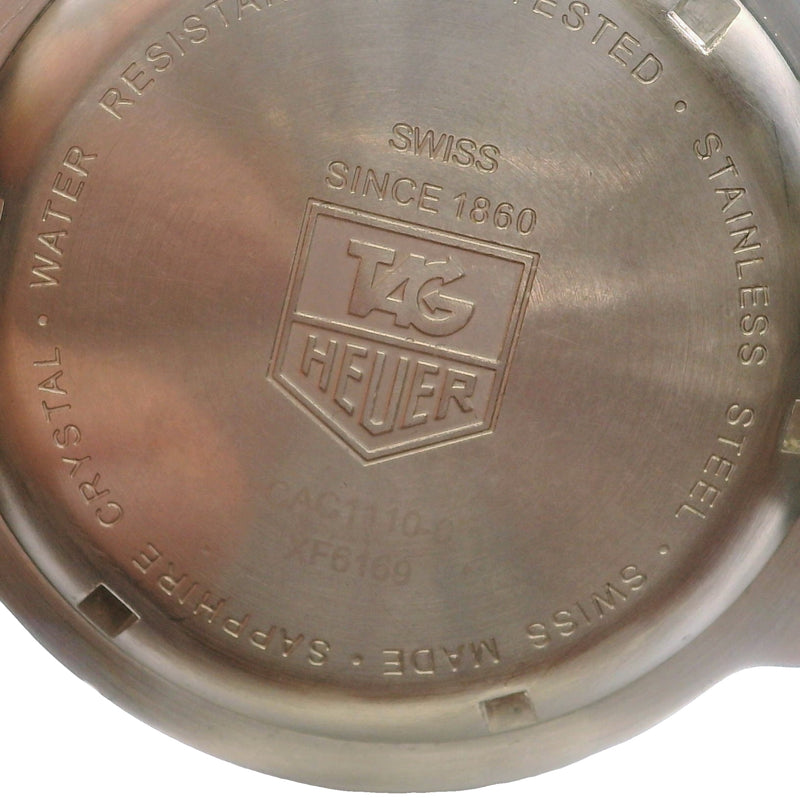 Tag Heuer Aquaracer CAC1110 39mm Stainless Steel Black Dial Watch