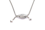 David Yurman 2.5mm Box Link Rolo 925 Sterling Silver DY Bolo 37" Opera Rope Necklace