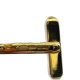 Bulgari Bvlgari Solid 18kt Yellow Gold Doppio Cuore Knot 19g Cufflinks Made in Italy