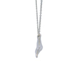 Elsa Peretti for Tiffany & Co Starfish 16" Pendant Necklace in 925 Sterling Silver with 0.04ct Diamond Center Made in Spain
